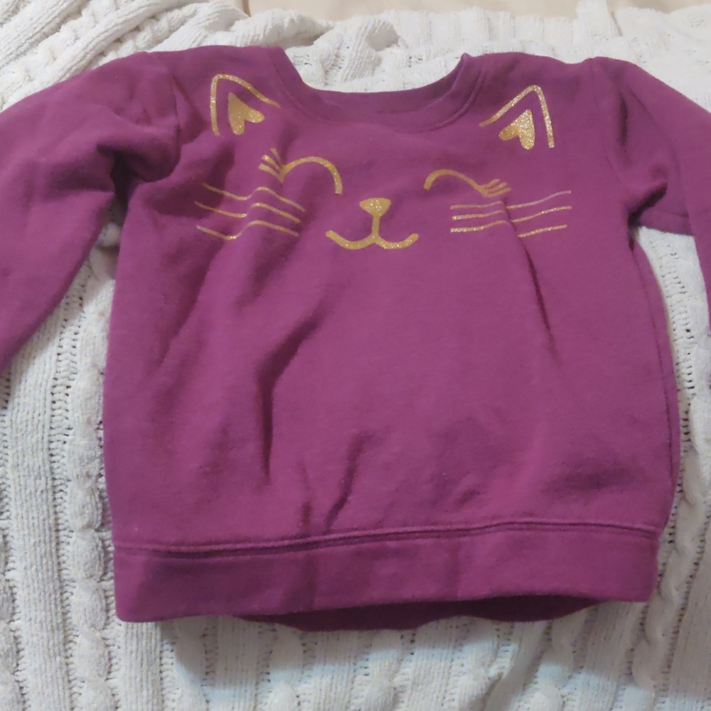 3T kitty cat sweater